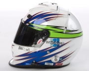 De helm van Stanton Barrett