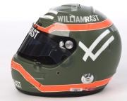 De helm van Ed Carpenter