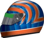 Tony Kanaan helmet Tony Kanaan helmet
