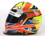 De helm van Dan Wheldon De helm van Dan Wheldon