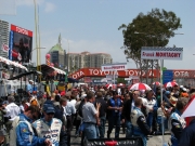 Grid pre-race, Long Beach