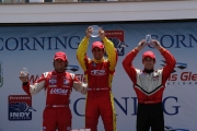 Indy Lights Race 1 Podium, Watkins Glen