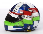 De helm van Dario Franchitti