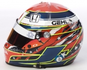 De helm van Graham Rahal