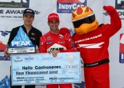 Helio Castroneves, Will Power, Iowa Speedway