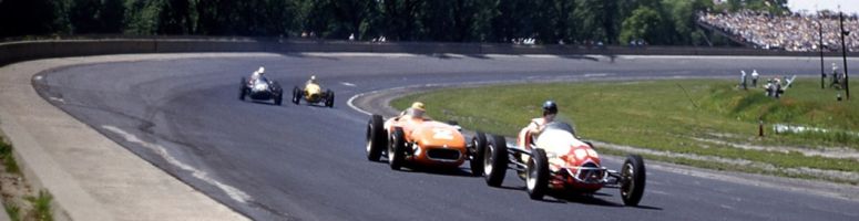 Indy 500 actie in 1953