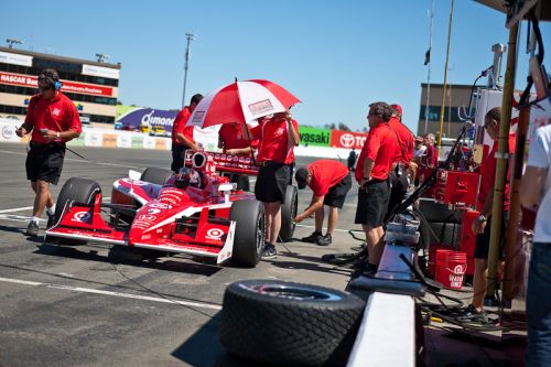 Scott Dixon, Test day @ Infineon Raceway