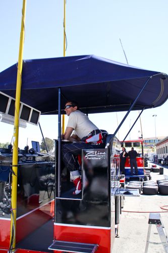 Justin Wilson, Test day @ Infineon Raceway