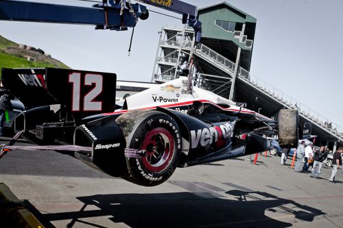 Will Power, Infineon Raceway Testing 2012