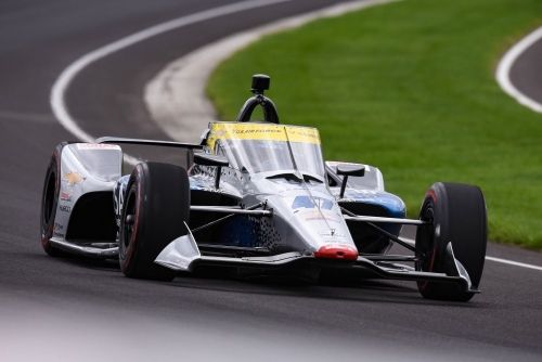 Conor Daly test op Indianapolis