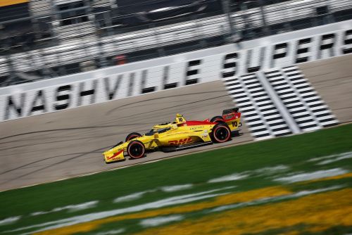 Alex Palou op de Nashville Superspeedway
