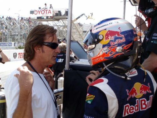 Robert Doornbos, Arie Luyendyk, Long Beach