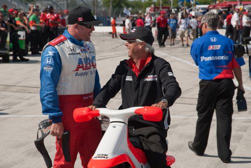 Rick  Mears, Paul Tracy, Milwaukee Mile