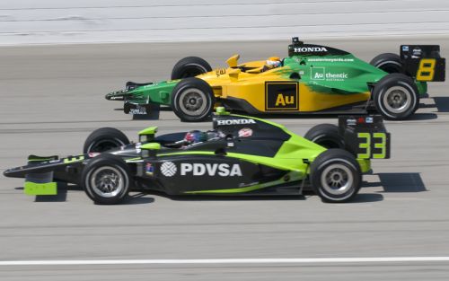 Will Power, E.J. Viso, Chicagoland