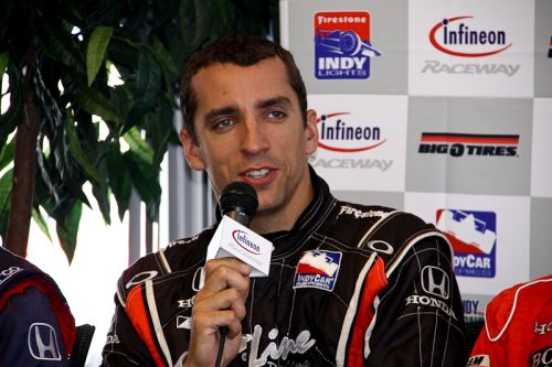 Justin Wilson, Test day @ Infineon Raceway