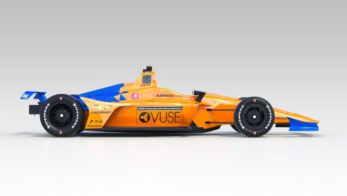 De 2019 kleurstelling van Fernando Alonso, Indianapolis 500