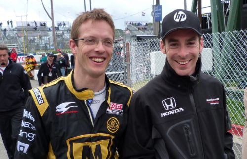 Sebastien Bourdais, Simon Pagenaud, Long Beach