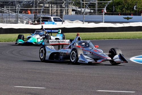 David Malukas voor Graham Rahal in Indianapolis