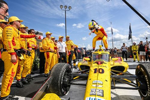 Alex Palou wint in Nashville
