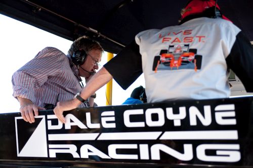 Dale Coyne, Test day @ Infineon Raceway
