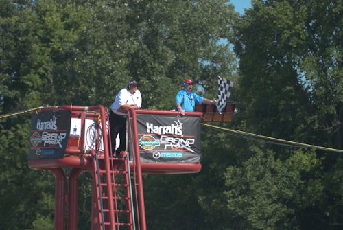 checkered flag