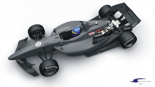 Het concept voor de nieuwe Swift IndyCar
