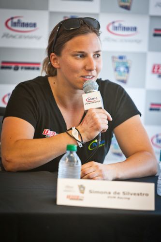 Simona De Silvestro, Infineon Raceway - test session August 18th 2011