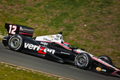 Will Power, Infineon Raceway Testing 2012-Day 2