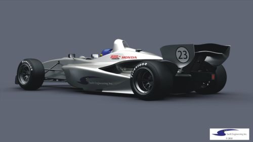 Het concept voor de nieuwe Swift IndyCar