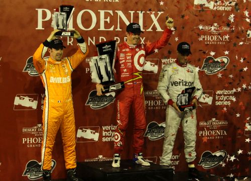 Scott Dixon, Simon Pagenaud, Phoenix International Raceway
