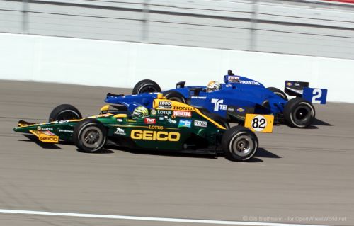 Tony Kanaan, Oriol Servia, Las Vegas Motor Speedway,