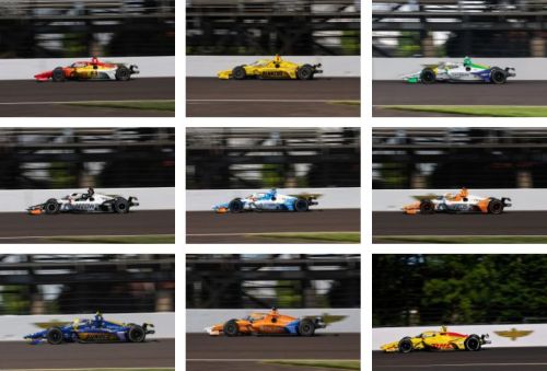 Indy 500 kleurstellingen