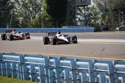 Will Power, Dan Wheldon, Watkins Glen
