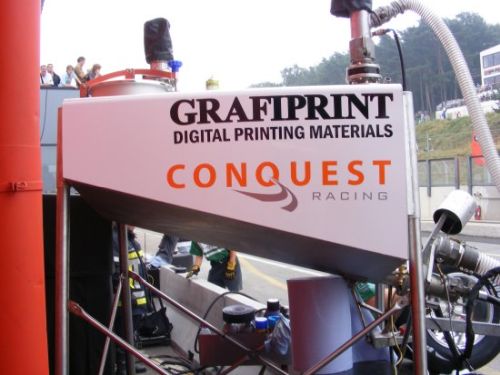 De Conquest Racing tankinstallatie