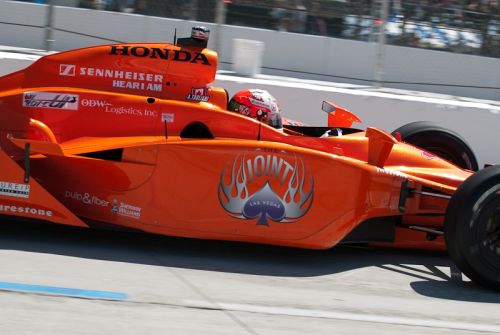 Alex Tagliani sidepod, Long Beach
