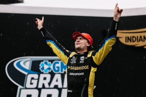 Colton Herta wint de Grand Prix of Indianapolis