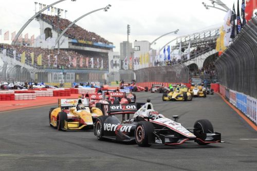 Will Power leidt het veld voor Ryan Hunter-Reay in São Paulo