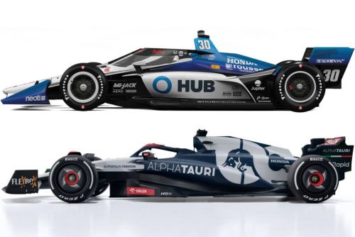 IndyCar (boven) vs Formule 1 (onder)