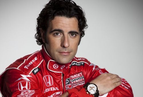 Dario Franchitti toont zijn TW Steel horloge