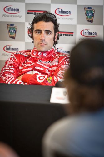 Dario Franchitti, Infineon Raceway - test session August 18th 2011