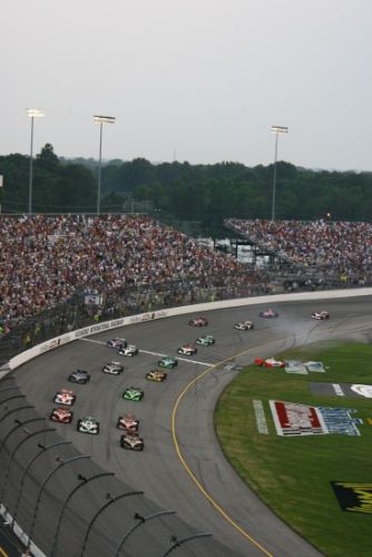 De start van de 2007 race op Richmond