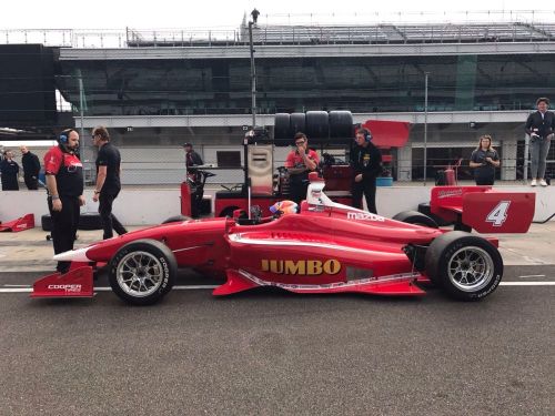 Rinus VeeKay test Indy Lights bij Berlardi Racing tijdens Chris Griffis Memorial - dag 1