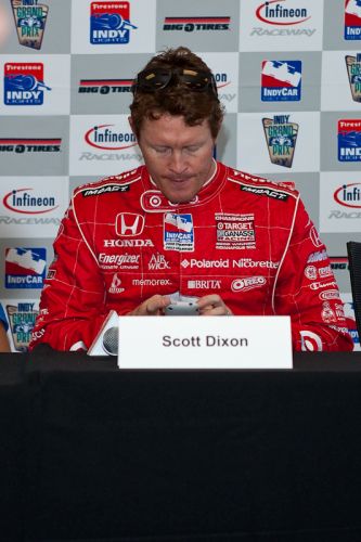 Scott Dixon, Test day @ Infineon Raceway