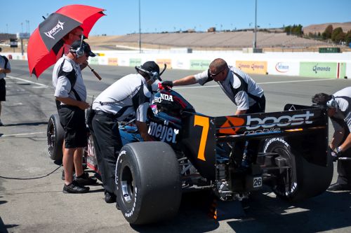 Marco Andretti, Test day @ Infineon Raceway