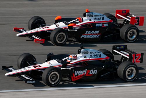 Helio Castroneves, Will Power, Chicagoland