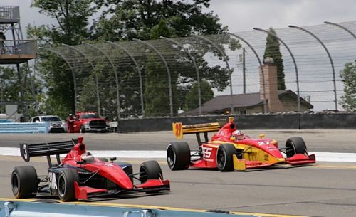Sebastian Saavedra overtakes Sergey Mokshantsev at Watkins Glen