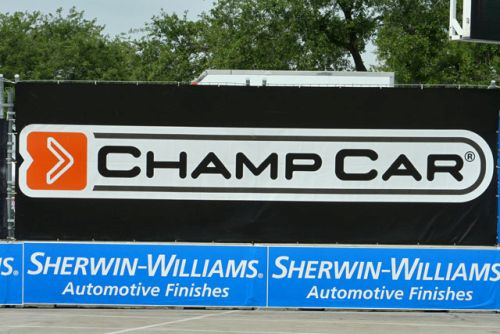 Champ Car logo in Houston