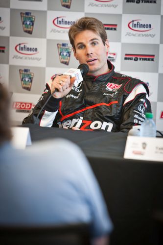 Will Power, Infineon Raceway - test session August 18th 2011