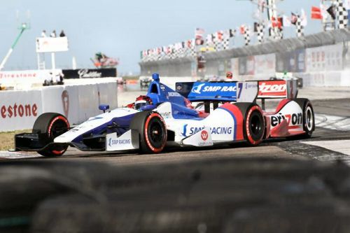 Mikhail Aleshin, St. Petersburg