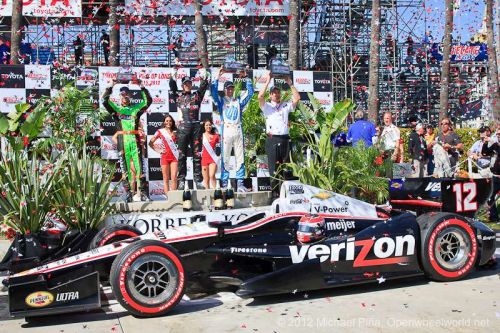 Will Power WINNER Long Beach Grand Prix 2012
